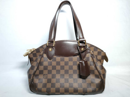 LOUIS VUITTON RFID verification failed. DU0190 Damier LOUIS VUITTON N41117 Damier Verona PM handbag.
