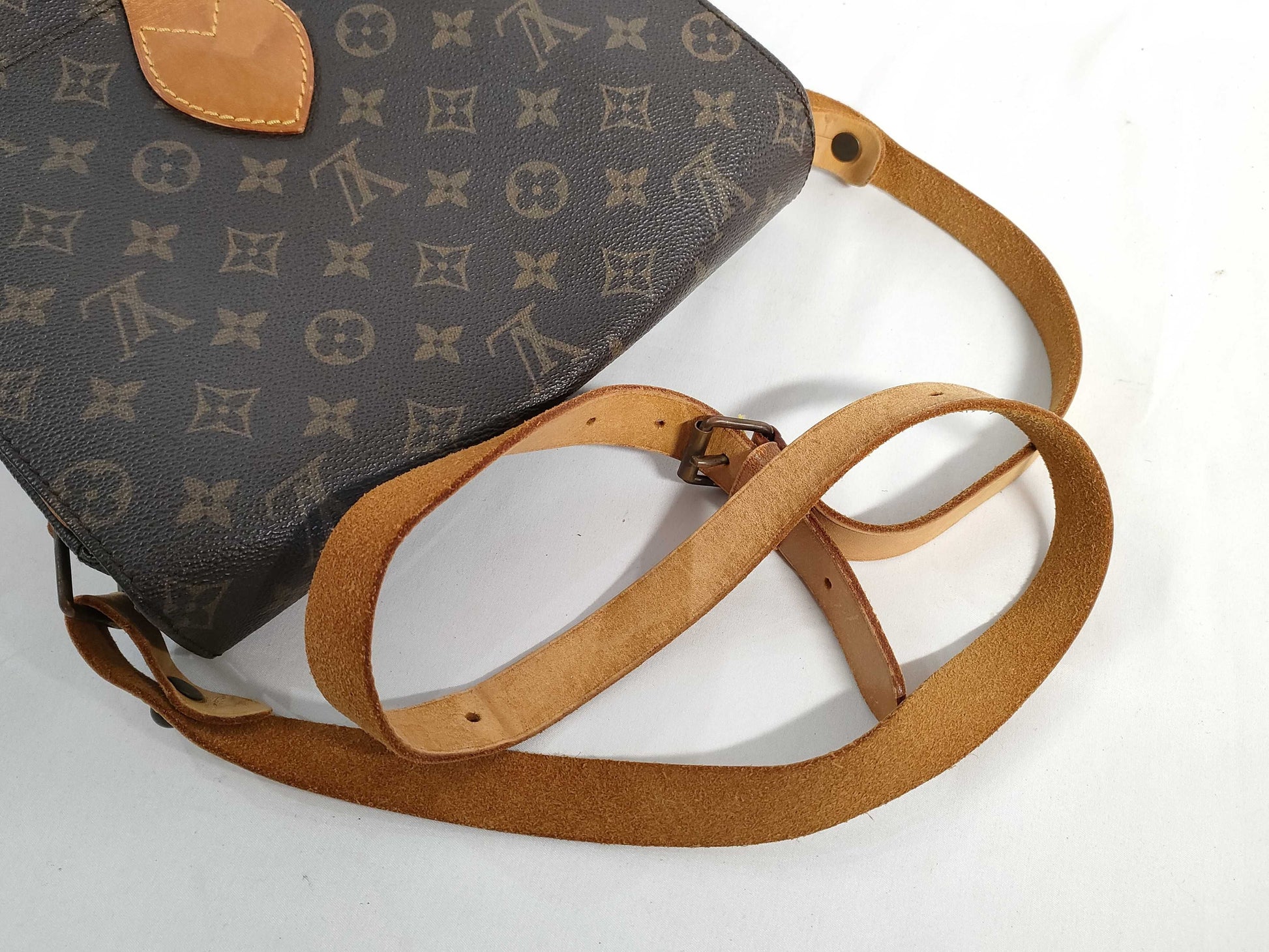 LOUIS VUITTON RFID verification failed. 862SL Monogram LOUIS VUITTON Plan Soleil Cabas PM Handbag VI0120 Shoulder Bag