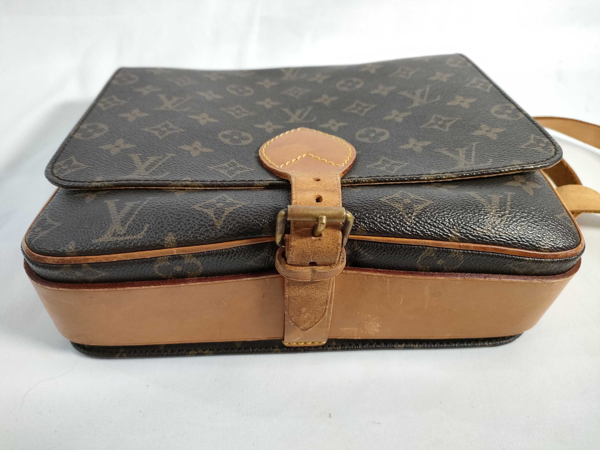 LOUIS VUITTON RFID verification failed. 862SL Monogram LOUIS VUITTON Plan Soleil Cabas PM Handbag VI0120 Shoulder Bag