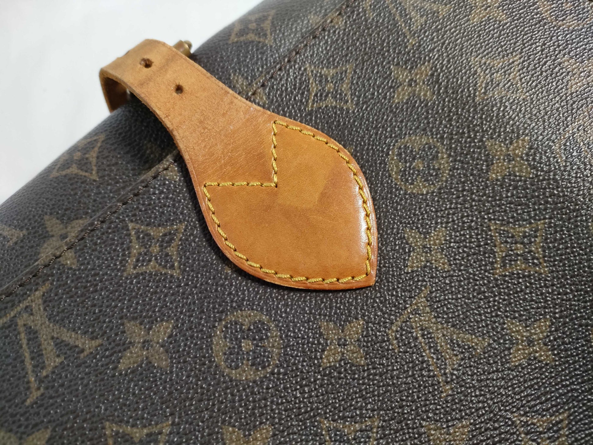 LOUIS VUITTON RFID verification failed. 862SL Monogram LOUIS VUITTON Plan Soleil Cabas PM Handbag VI0120 Shoulder Bag
