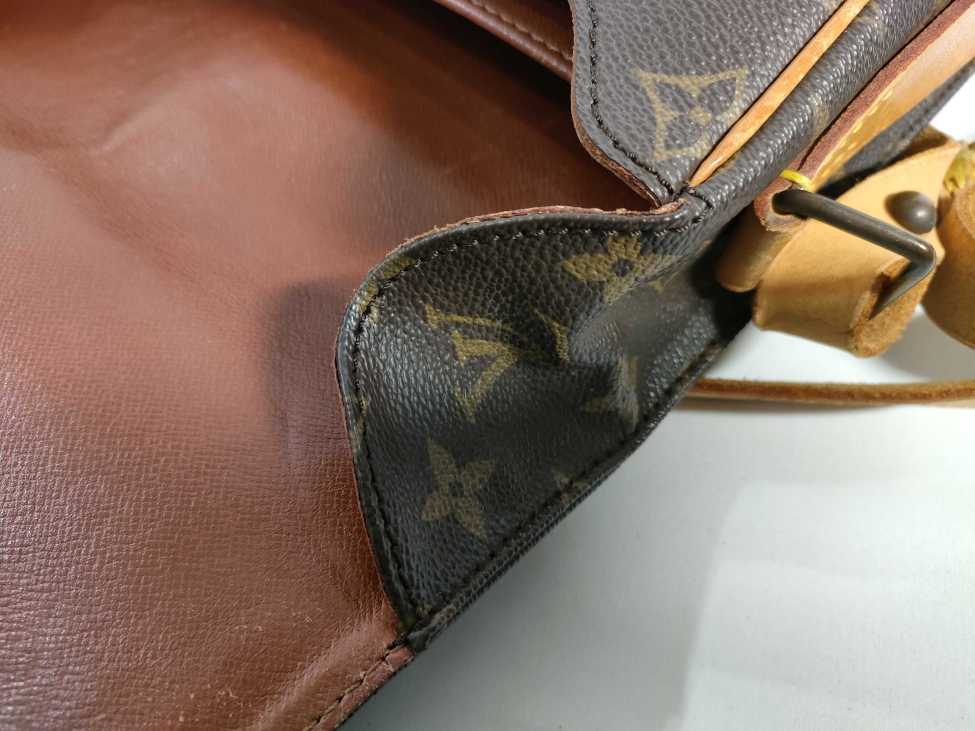 LOUIS VUITTON RFID verification failed. 862SL Monogram LOUIS VUITTON Plan Soleil Cabas PM Handbag VI0120 Shoulder Bag