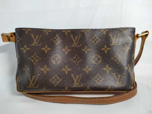 LOUIS VUITTON RFID verification failed. AR0072 Monogram LOUIS VUITTON M51240 Monogram Vuitton Monogram Trotter AR0072 Shoulder Bag