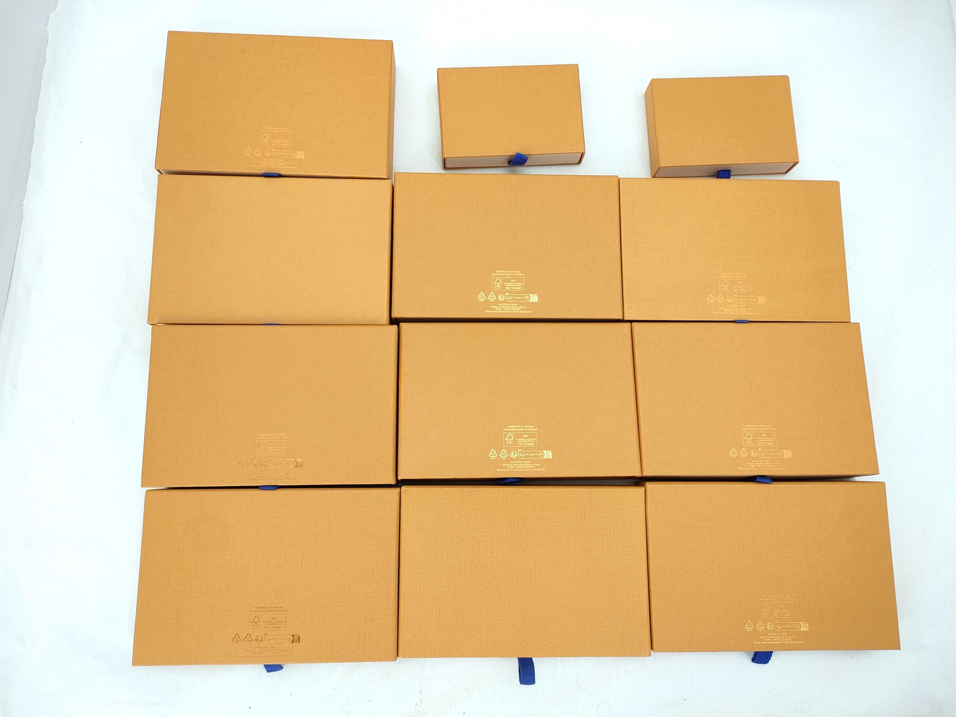 12 Louis Vuitton Empty Boxes, Wallets, etc. 