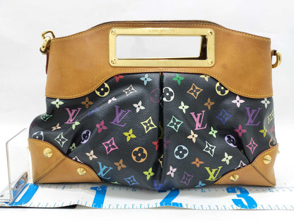 LOUIS VUITTON TR0131 Monogram Multicolor LOUIS VUITTON Multicolor Noir Judy MM Shoulder Bag TR0131 Handbag