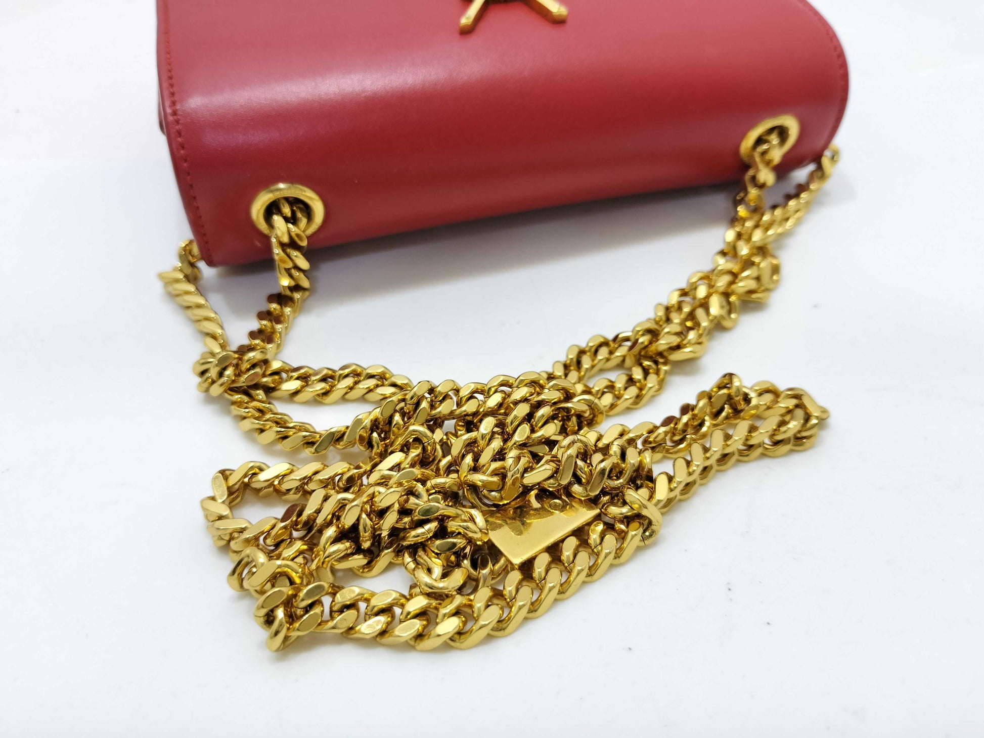 SAINT LAURENT Kate Leather Chain Shoulder Bag