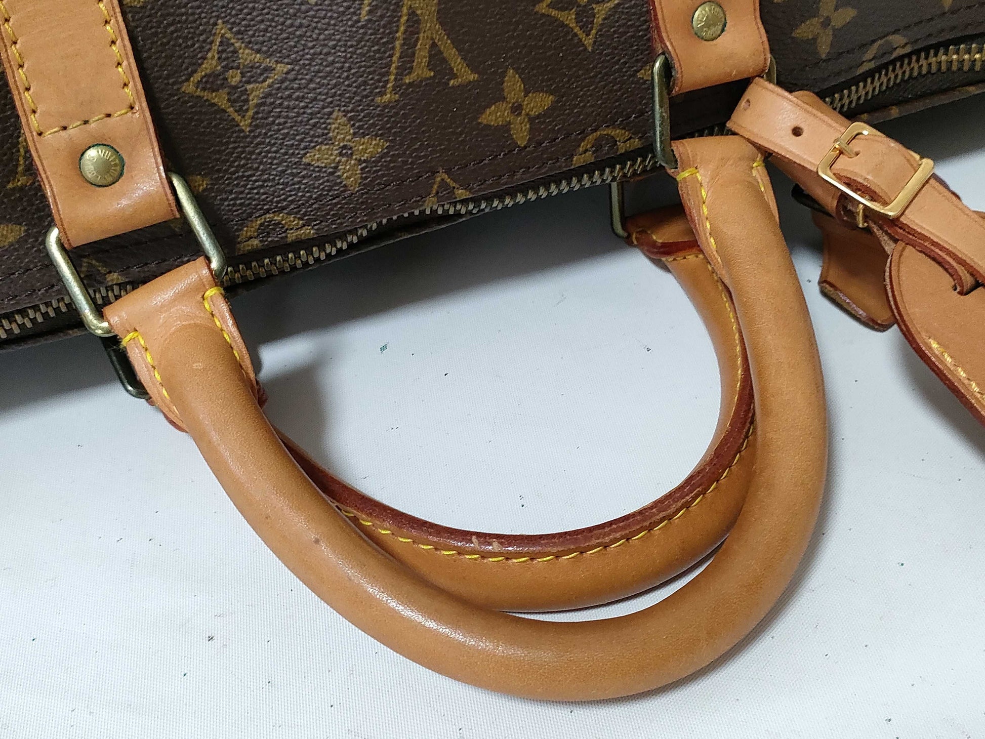 LOUIS VUITTON Monogram LV Mono Keepall 55 MI0970 Boston Bag