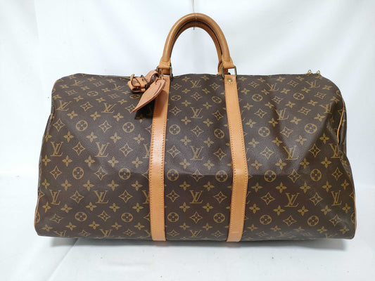 LOUIS VUITTON Monogram LV Mono Keepall 55 MI0970 Boston Bag