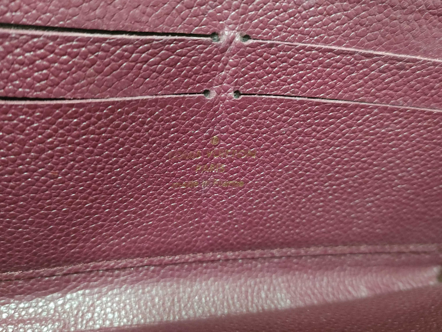 LOUIS VUITTON Monogram Empreinte LV Wallet