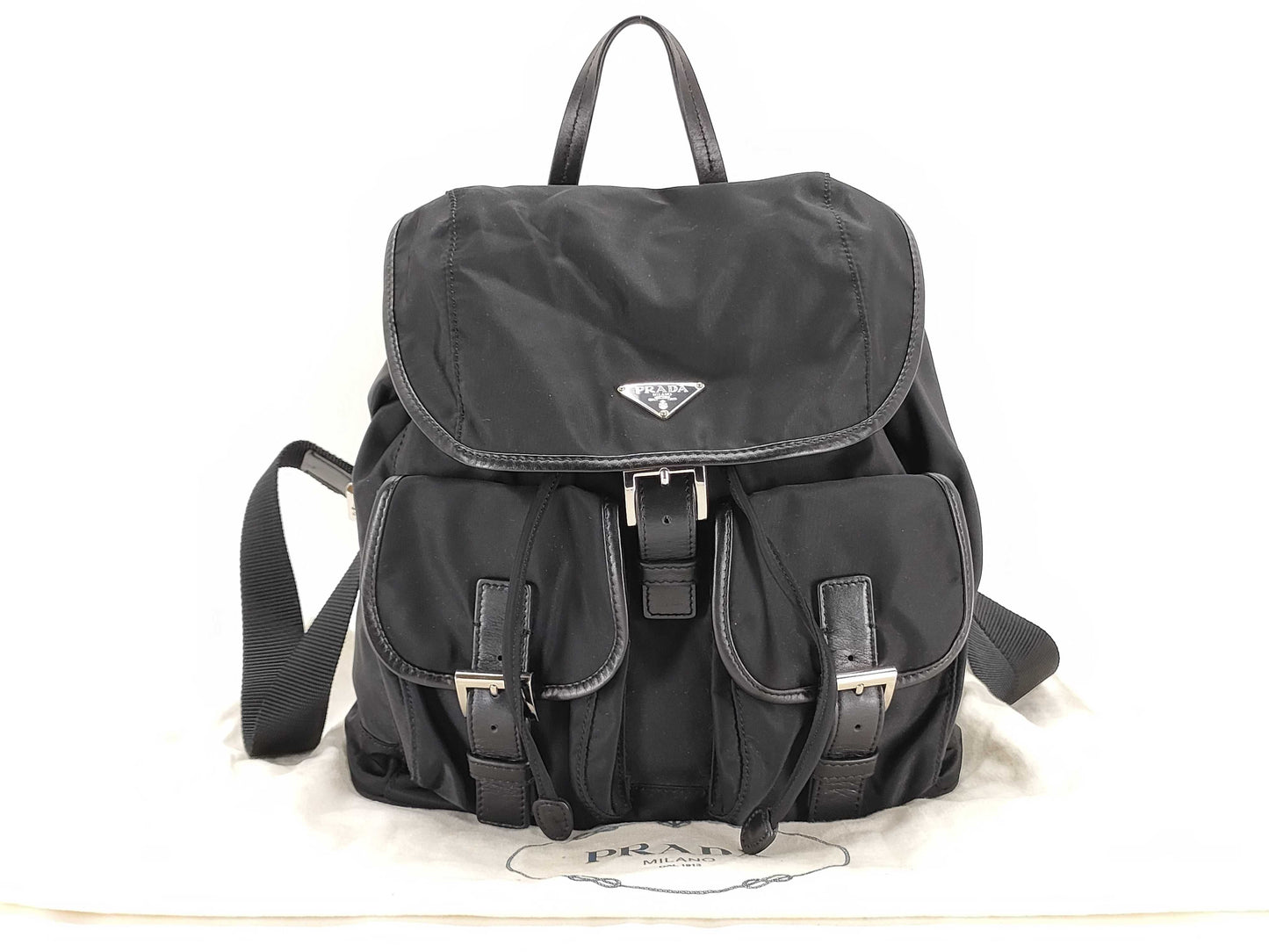 PRADA Nylon Prada Backpack