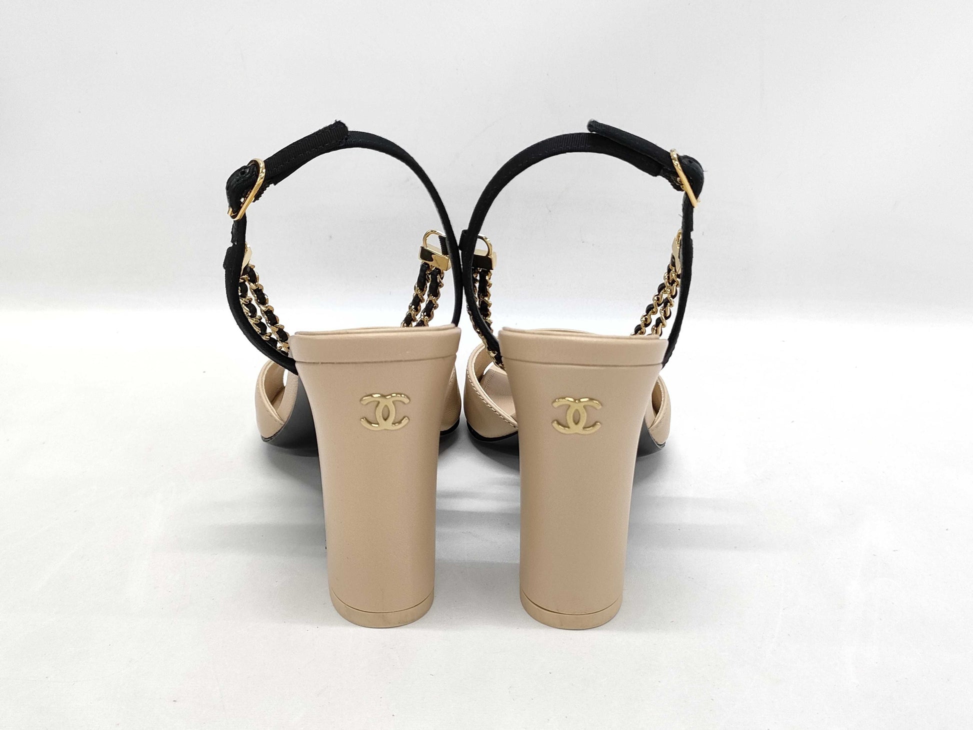 CHANEL CHANEL Chanel Pumps Sandals Mules Size 34.5 Sandals