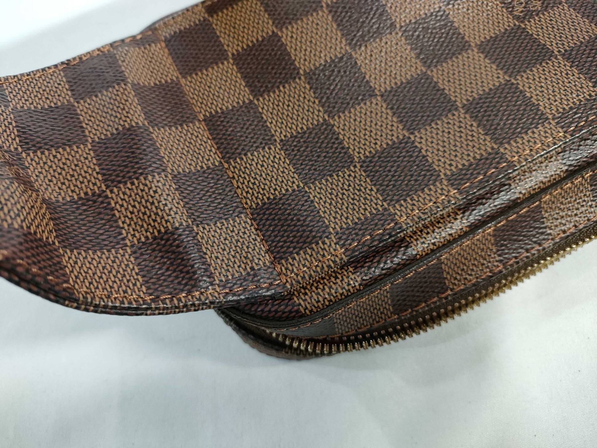 LOUIS VUITTON RFID verification not possible CA0074 Damier Louis Vuitton Damier Damier Geronimos body bag shoulder bag