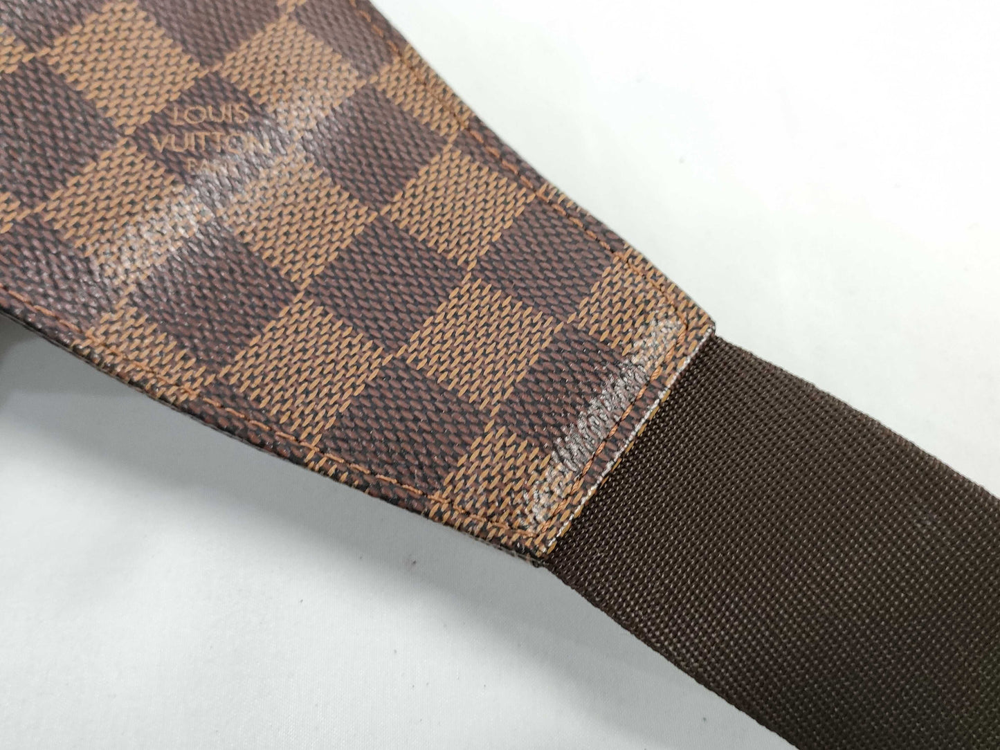 LOUIS VUITTON RFID verification not possible CA0074 Damier Louis Vuitton Damier Damier Geronimos body bag shoulder bag