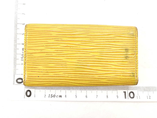 LOUIS VUITTON RFID Unverifiable CA0012 Epi Louis Vuitton 4-Ring Key Case/Key Holder