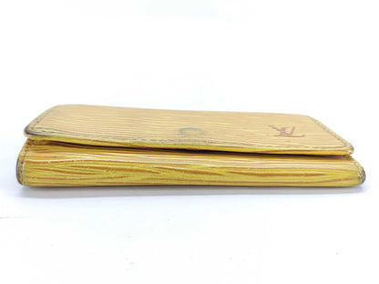 LOUIS VUITTON RFID Unverifiable CA0012 Epi Louis Vuitton 4-Ring Key Case/Key Holder