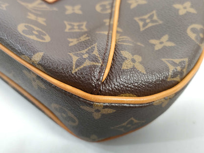 LOUIS VUITTON RFID verification failed MI3171 Monogram Louis Vuitton Monogram M56384 Thames PM Shoulder Bag