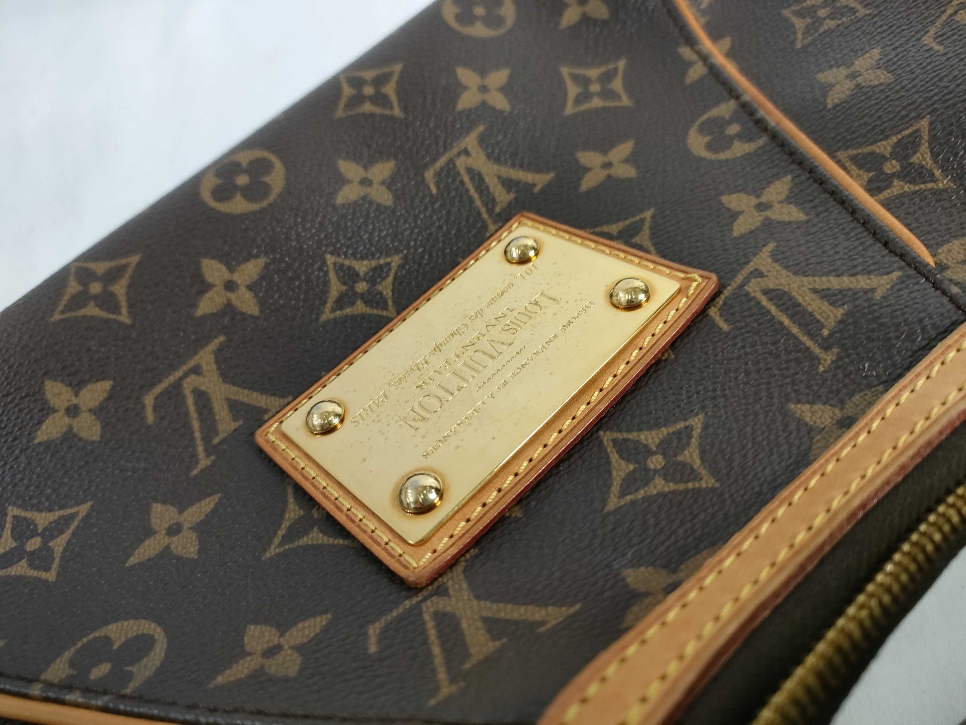 LOUIS VUITTON RFID verification failed MI3171 Monogram Louis Vuitton Monogram M56384 Thames PM Shoulder Bag