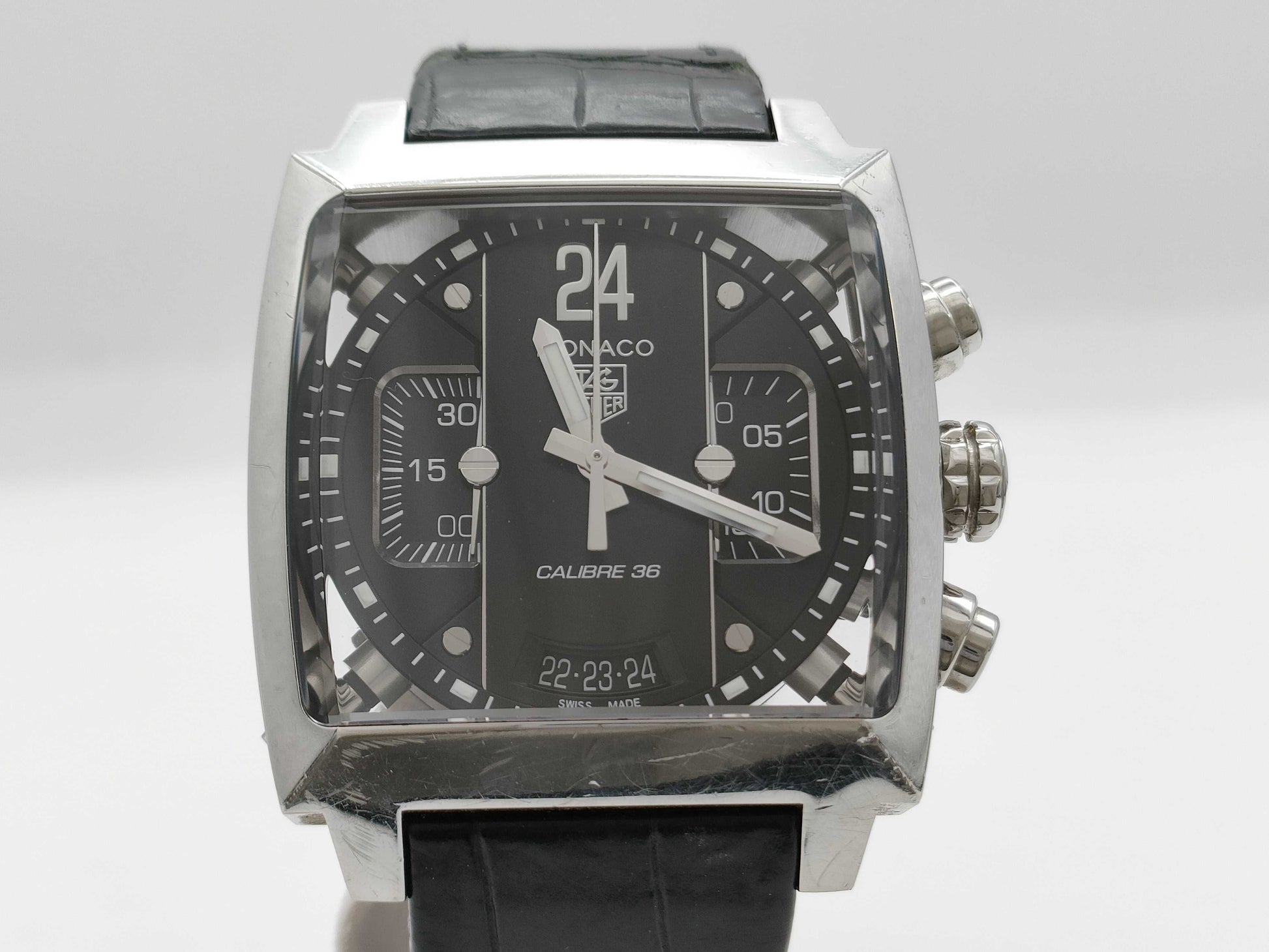 TAG Heuer CAL5113 FC6329 00400712 Automatic Black Dial Men's Watch