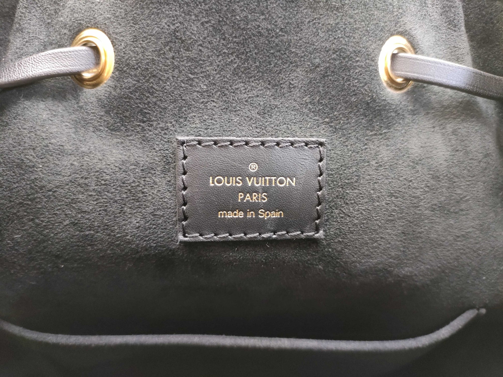 LOUIS VUITTON RFID verification failed. Serial number verification failed. Monogram Empreinte Montsouris PM M45205 backpack.