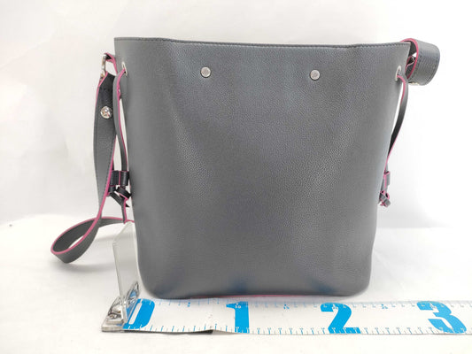 LOUIS VUITTON RFID Verified DU3167 Louis Vuitton LV Logo Lock Me Bucket M54677 DU3167 Black x Pink Shoulder Bag