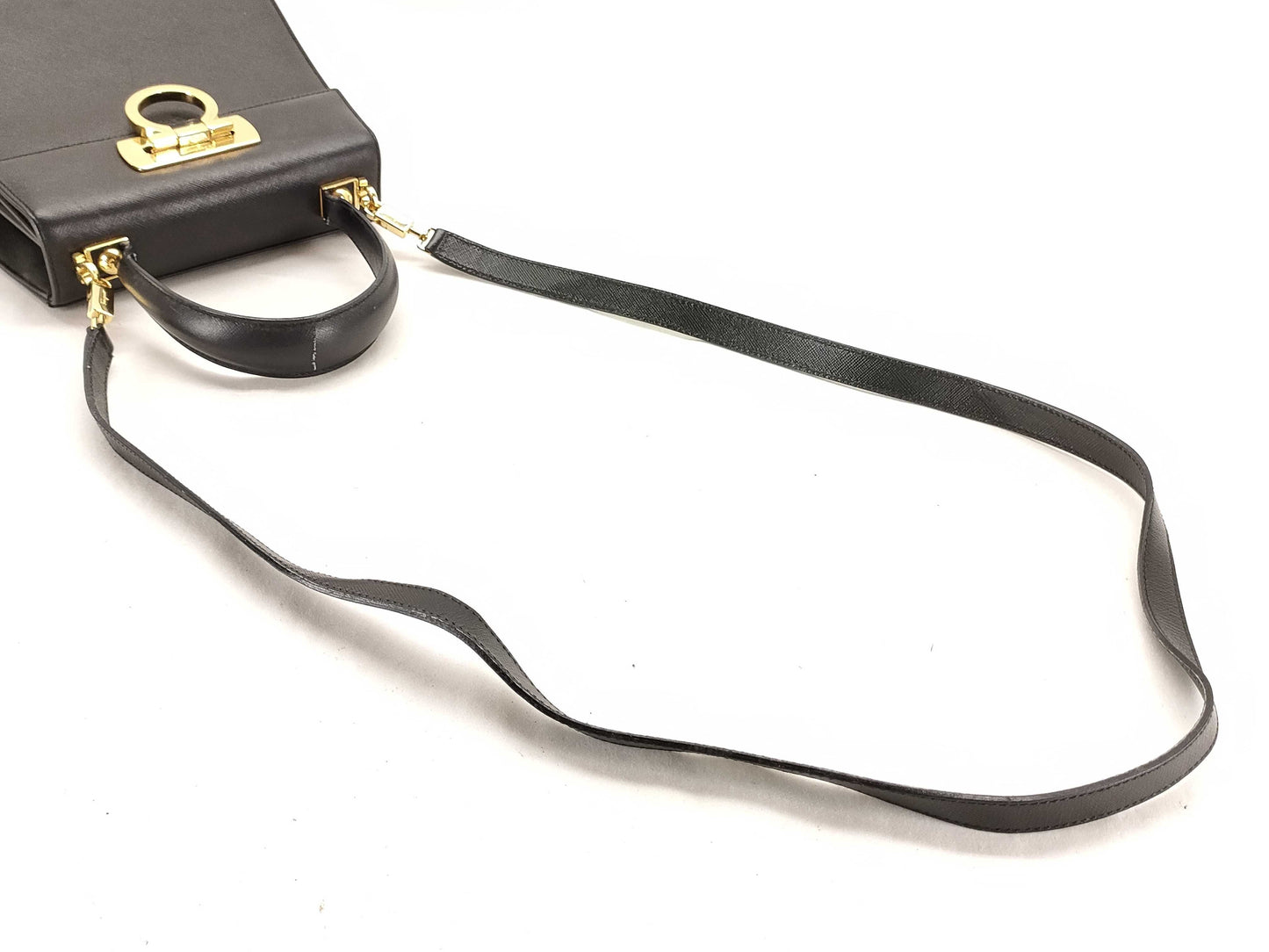 Salvatore Ferragamo Gancini 2-Way Handbag Gancini Handbag
