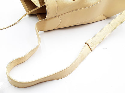 LOEWE Anton Gold Hardware Leather Shoulder Bag