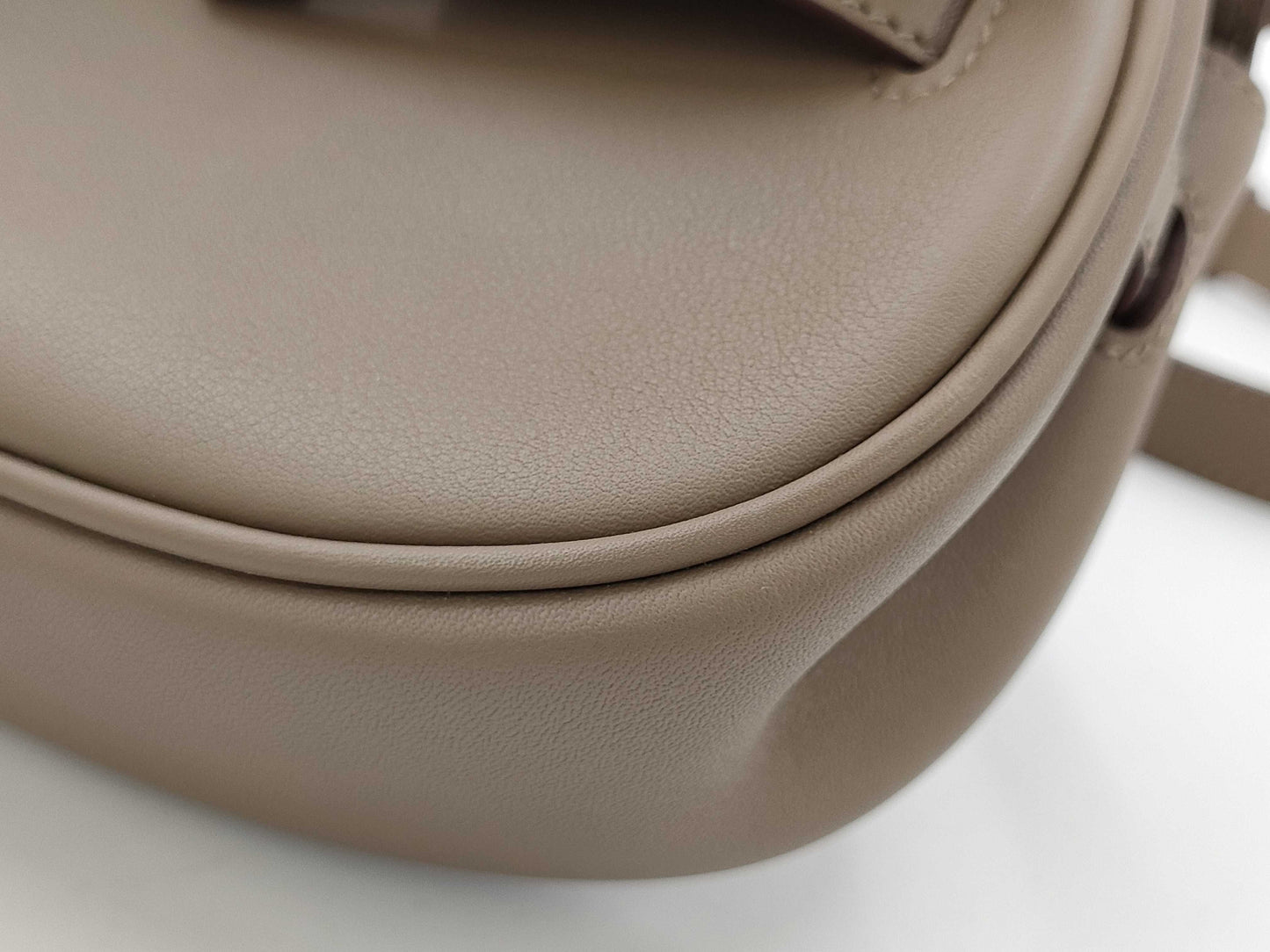 HERMES HERMES Kelly Move Etoupe Swift Shoulder Bag