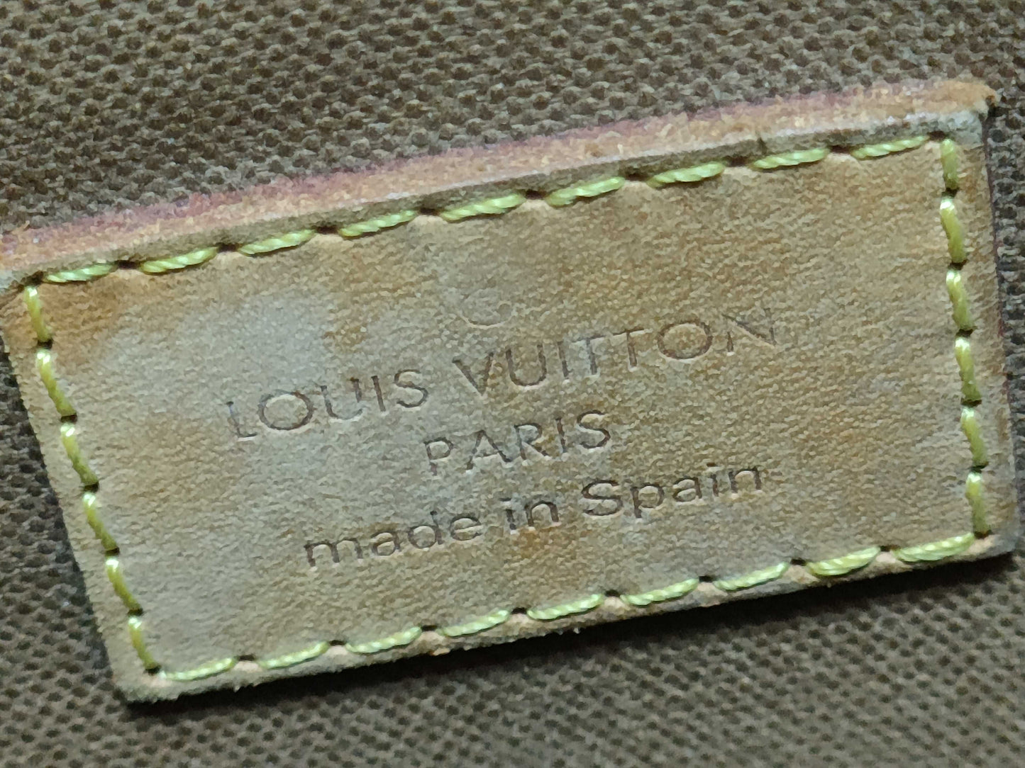 LOUIS VUITTON CA 2058 RFID Unverified Monogram LOUIS VUITTON Odeon PM M56390 Shoulder Bag
