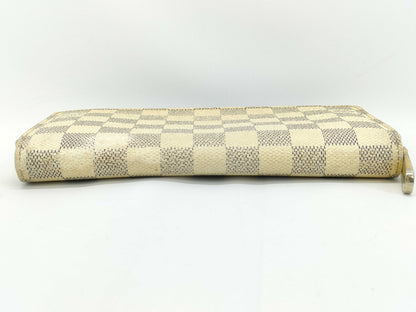 LOUIS VUITTON Louis Vuitton Damier Azur Zippy Wallet