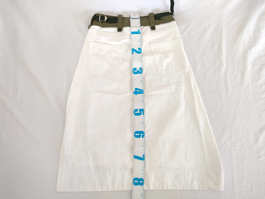 sacai 20SS nylon twill skirt