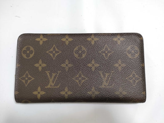 LOUIS VUITTON Monogram LOUIS VUITTON Monogram Porto Mone Zip Wallet
