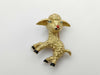 Van Cleef & Arpels Vintage Sheep Tourmaline Brooch in Yellow Gold 750, 15.9g 