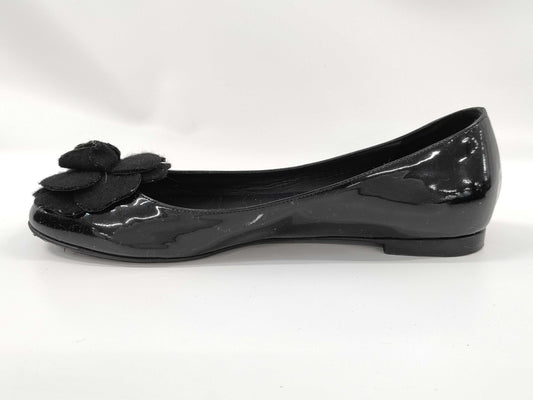 CHANEL Chanel Enamel Camellia Pumps Size 36