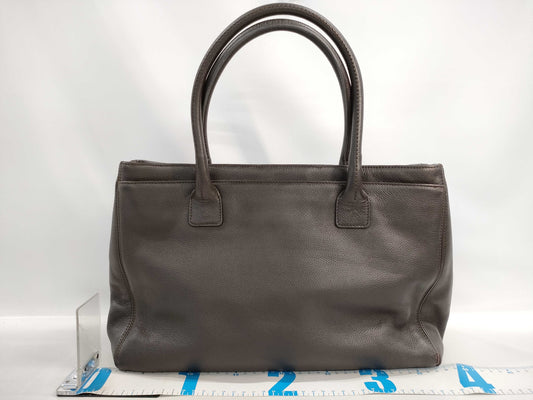 CHANEL Leather Executive Tote Bag Brown 10755881 Tote Bag