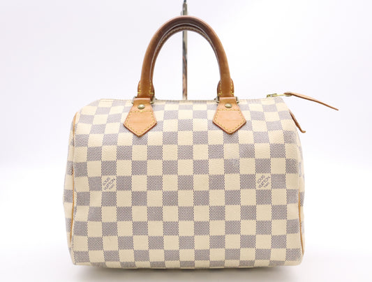 LOUIS VUITTON N41534 Azur Speedy 25 Handbag