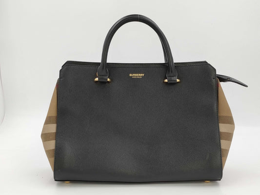 BURBERRY Novacheck Tote Bag