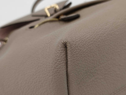LOUIS VUITTON Monogram Empreinte Montsouris PM M45410 Beige RFID Enabled Backpack