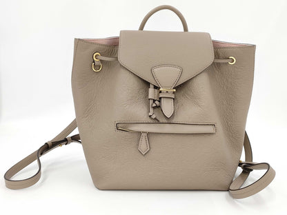 LOUIS VUITTON Monogram Empreinte Montsouris PM M45410 Beige RFID Enabled Backpack