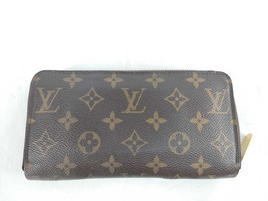 LOUIS VUITTON Louis Vuitton Monogram Round Zipper Zippy Wallet Long Wallet