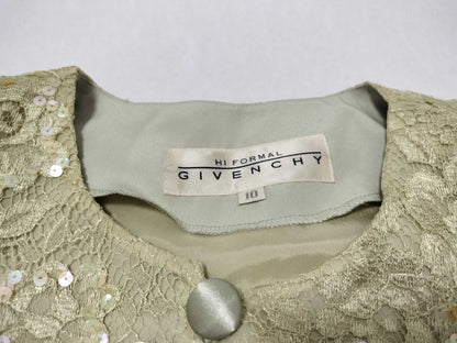 GIVENCHY All-lace sequin jacket, size 10