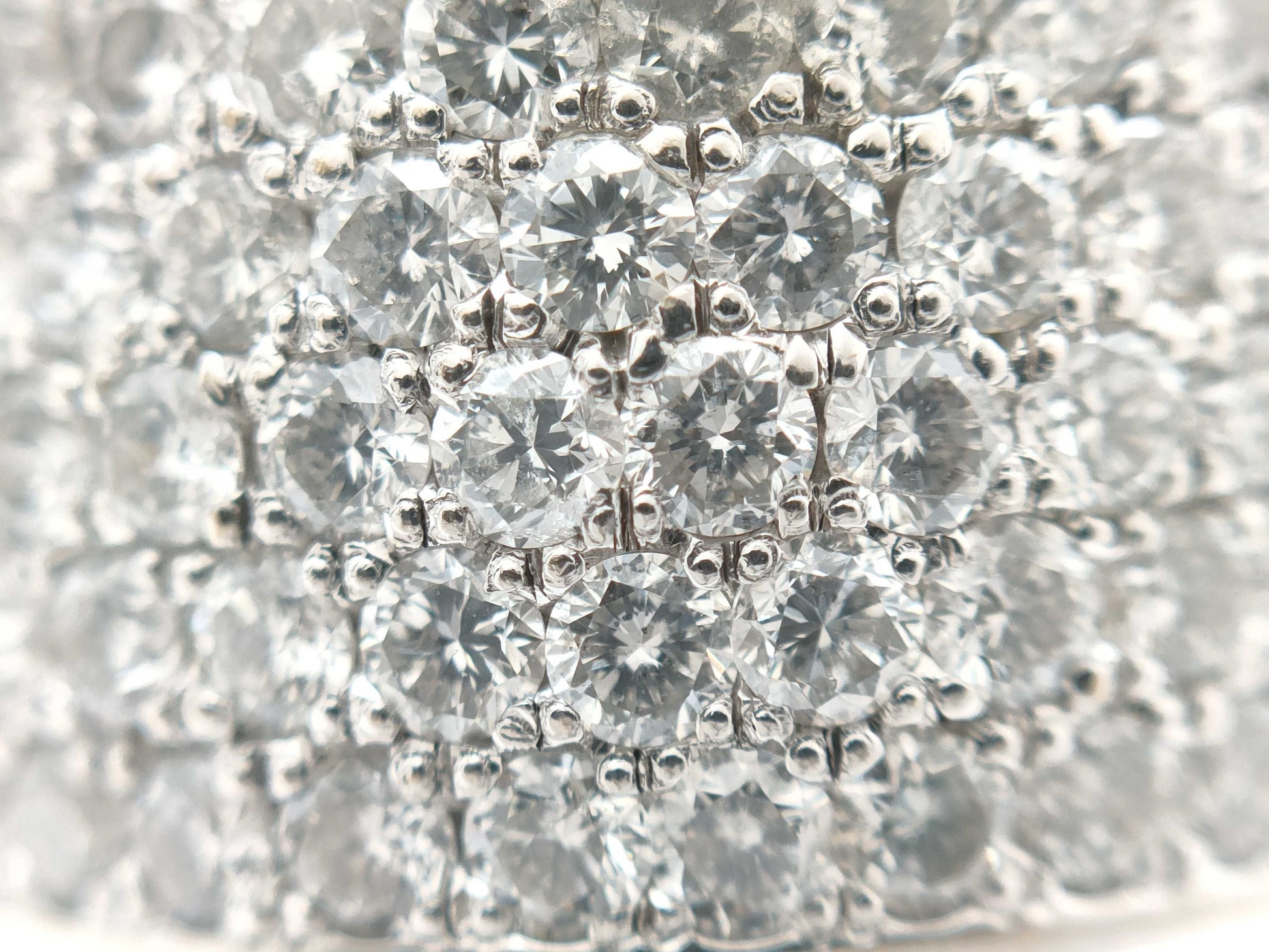 D2.00ct K18WG 11.2g Ring 