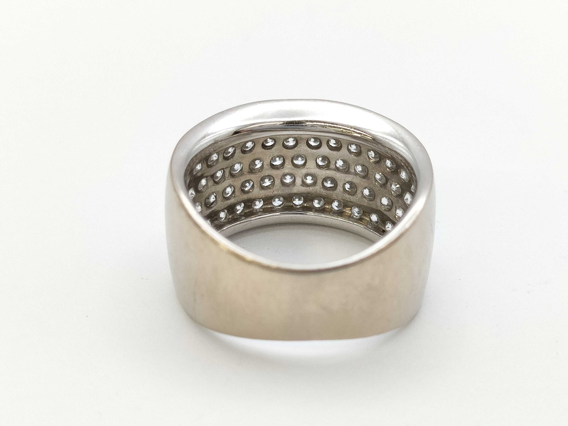 D2.00ct K18WG 11.2g Ring 