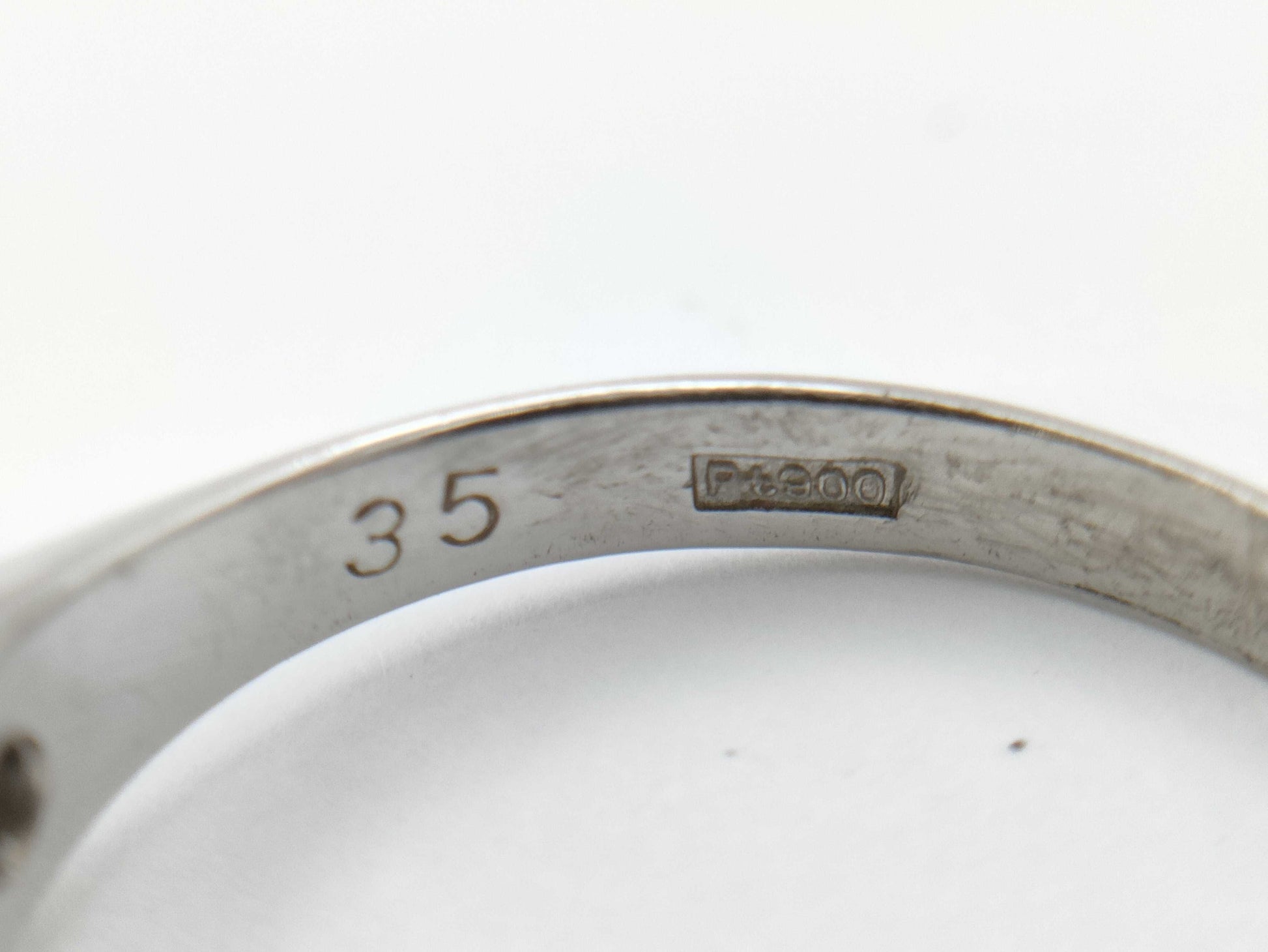 D0.313ct Pt900 4.2g Ring 