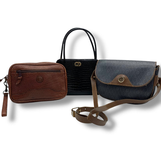 Dior 3-Piece Bag Set: Crocodile Trotter Shoulder Bag