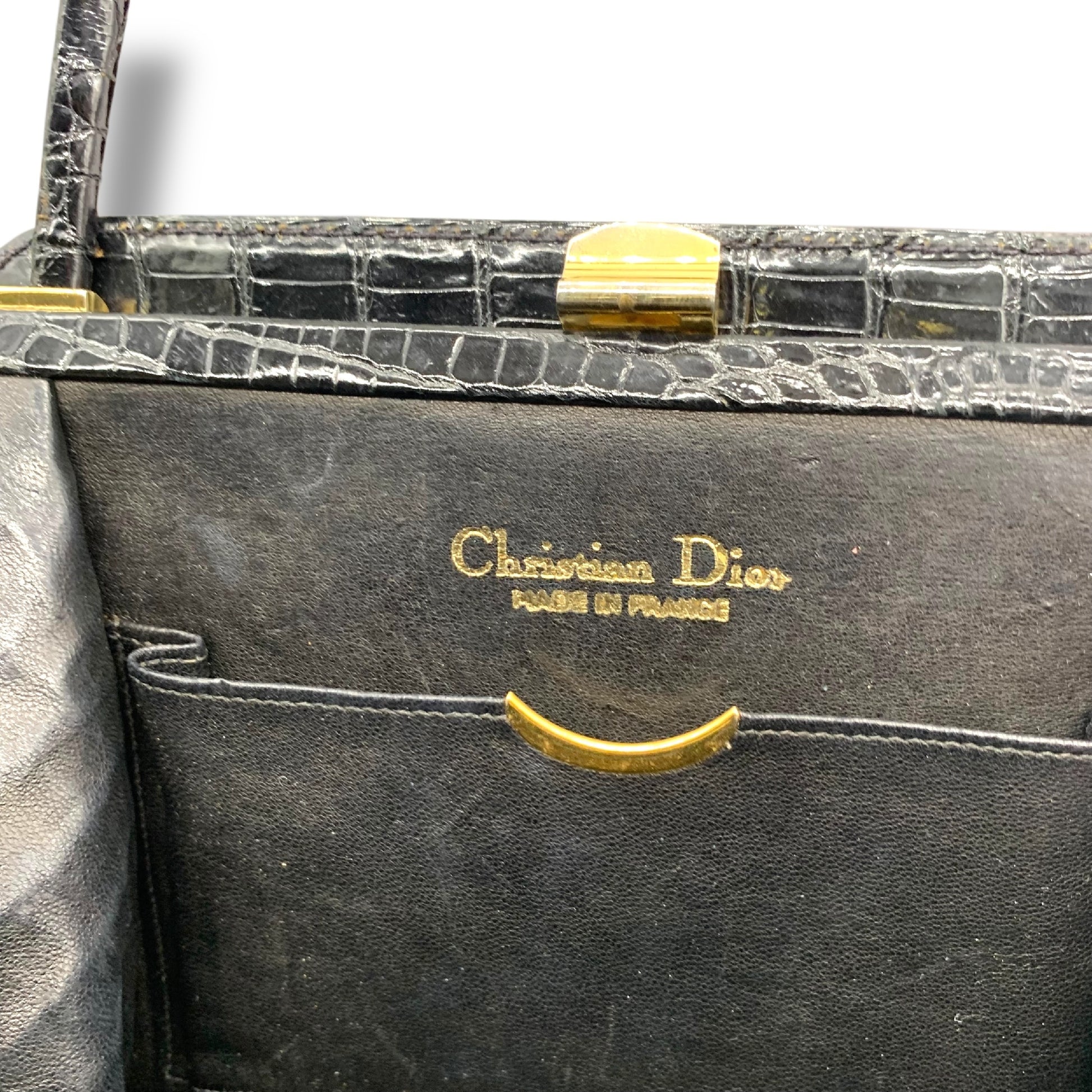 Dior 3-Piece Bag Set: Crocodile Trotter Shoulder Bag