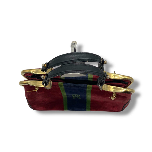 Roberta Camerino handbag with clasp closure