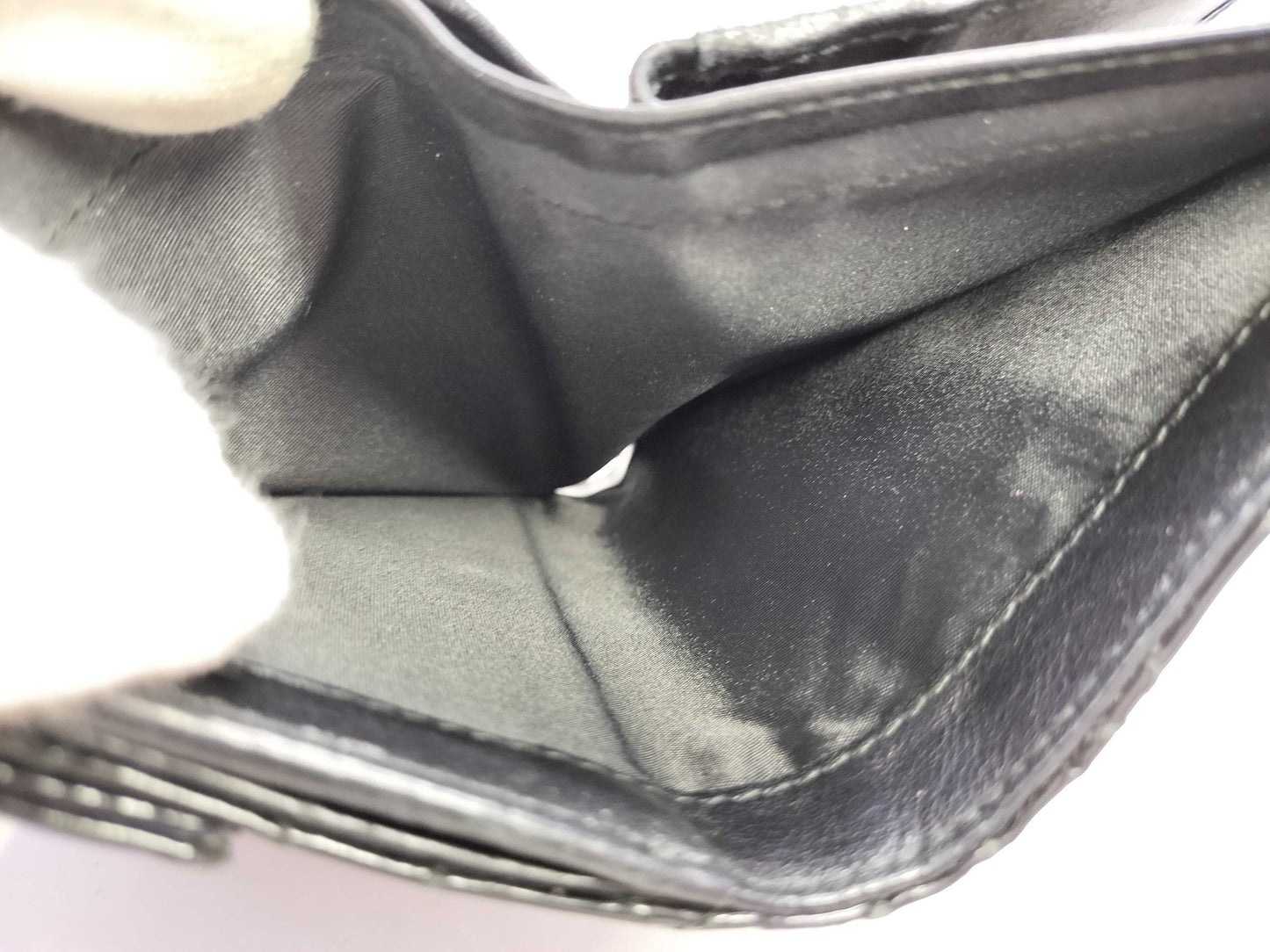 Dior CHRISTIAN DIOR Cannage Tri-fold Wallet