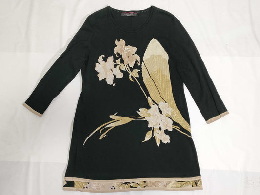 LEONARD LEONARD Tops Silk Tunic Size 42 Tops