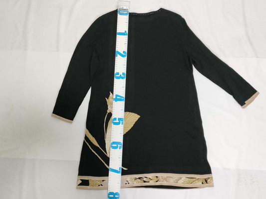 LEONARD LEONARD Tops Silk Tunic Size 42 Tops