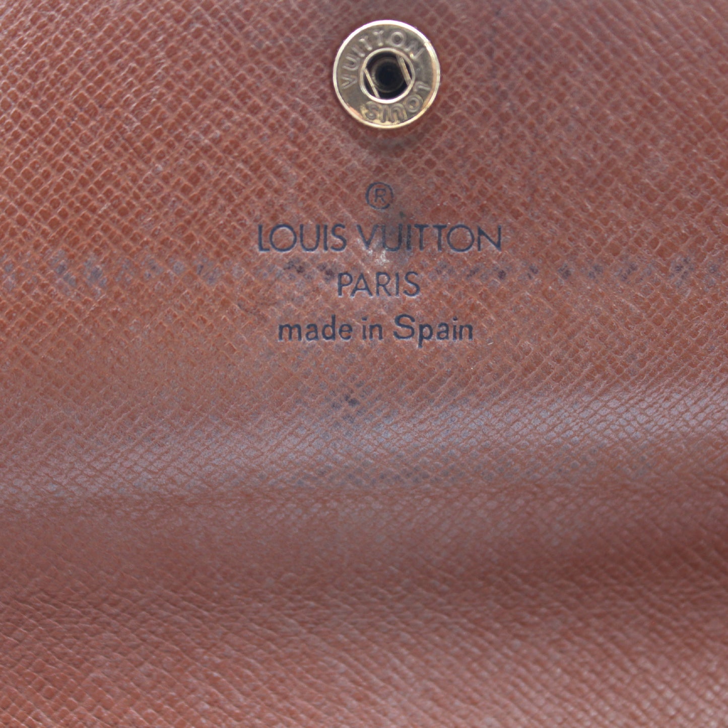 LOUIS VUITTON Monogram Pochette Porte Monnaie Credit M61725 Wallet