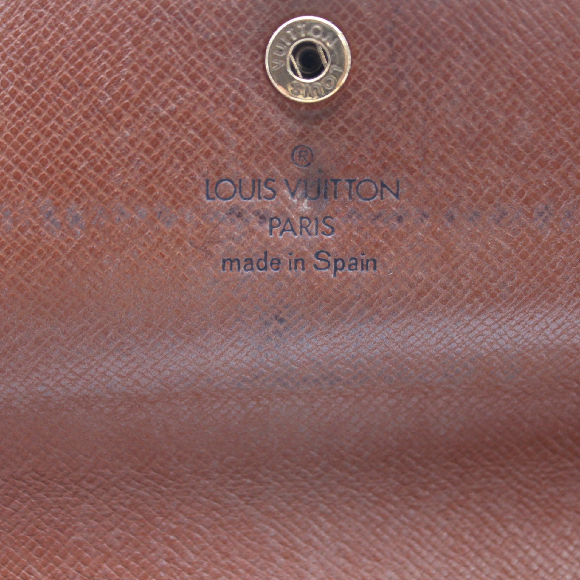 LOUIS VUITTON Monogram Pochette Porte Monnaie Credit M61725 Wallet